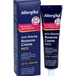 ALLERGIKA Anti-Rötung Rosacea Creme MED 30 ml