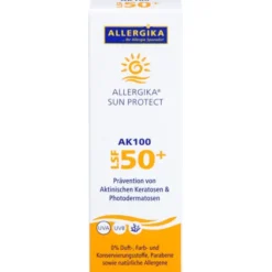 ALLERGIKA SUN PROTECT AK100 Creme LSF 50+ 50 ml