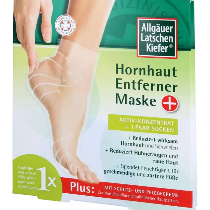 ALLGÄUER LATSCHENK. Hornhaut Entferner Maske plus 1 P