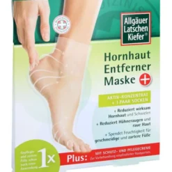 ALLGÄUER LATSCHENK. Hornhaut Entferner Maske plus 1 P