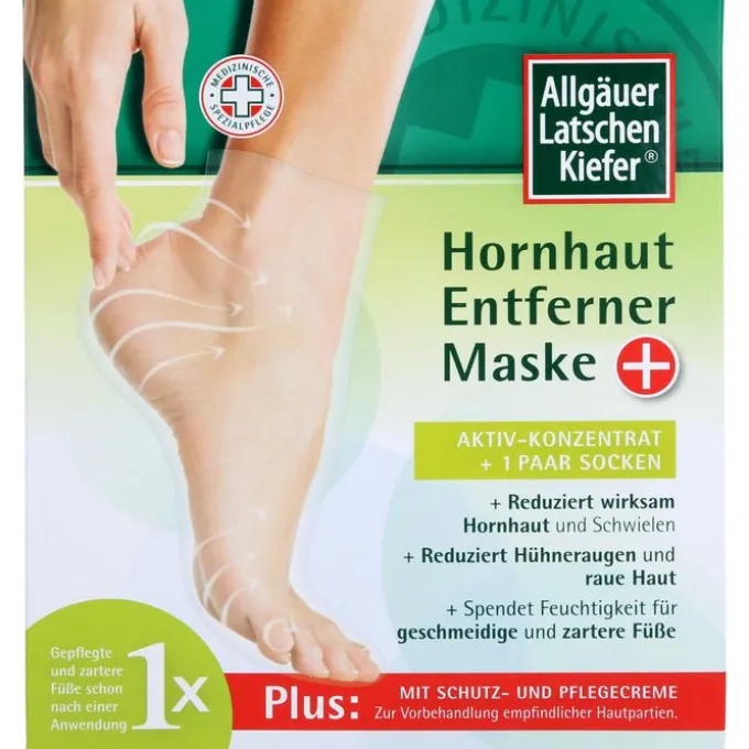 ALLGÄUER LATSCHENK. Hornhaut Entferner Maske plus 1 P