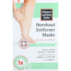 ALLGÄUER LATSCHENK. Hornhaut Entf.Maske cremig Set 1 P