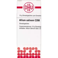 ALLIUM SATIVUM C 200 Globuli 10 g