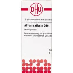 ALLIUM SATIVUM D 30 Globuli 10 g