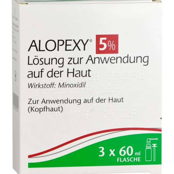 ALOPEXY 5% Lösung zur Anwendung auf der Haut 180 ml