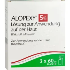 ALOPEXY 5% Lösung zur Anwendung auf der Haut 180 ml
