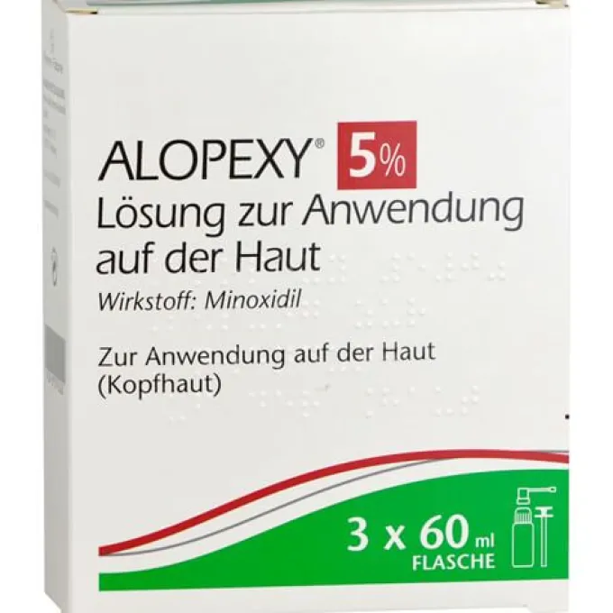 ALOPEXY 5% Lösung zur Anwendung auf der Haut 180 ml