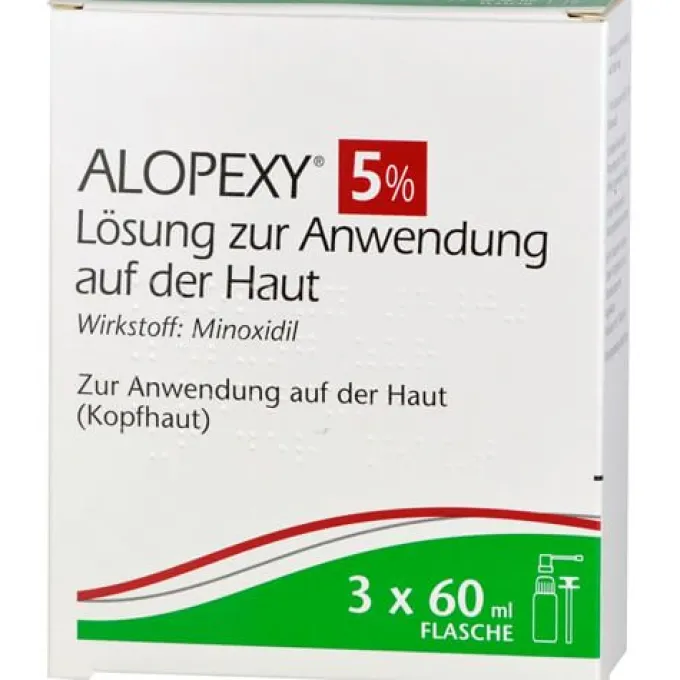 ALOPEXY 5% Lösung zur Anwendung auf der Haut 180 ml