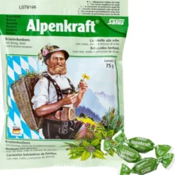 ALPENKRAFT Kräuterbonbons mit Honig+Malz Salus 75 g