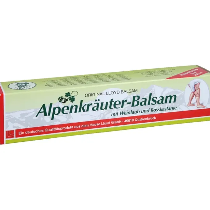 ALPENKRÄUTER Balsam m.Weinlaub+Rosskastanie LLOYD 200 ml