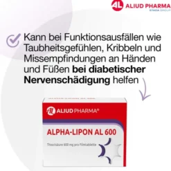 ALPHA-LIPON AL 600 Filmtabletten 60 St