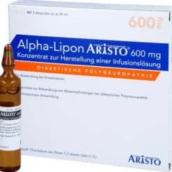 ALPHA LIPON Aristo 600 mg Konz.z.Herst.e.Inf.-Lsg. 5X24 ml