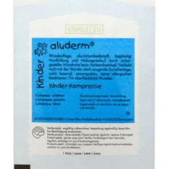 ALUDERM Kinder Kompressen 4x6 cm 1 St