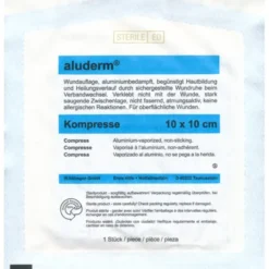 ALUDERM Kompressen 10x10 cm 1 St