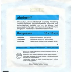 ALUDERM Kompressen 10x10 cm 1 St