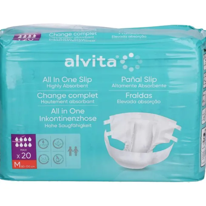 ALVITA All-in-One Inkontinenzhose maxi med.Nacht 20 St