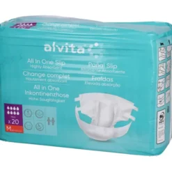 ALVITA All-in-One Inkontinenzhose maxi med.Nacht 20 St
