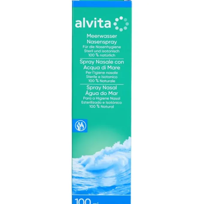 ALVITA Meerwasser Nasenspray 100 ml