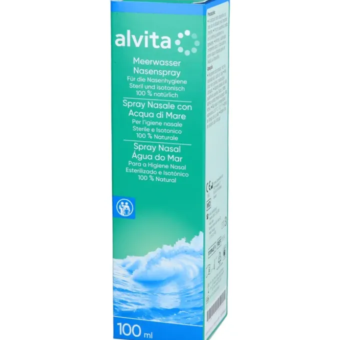 ALVITA Meerwasser Nasenspray 100 ml