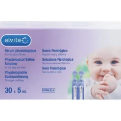 ALVITA physiologische Kochsalzlösung Ampullen 150 ml