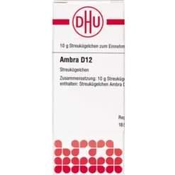 AMBRA D 12 Globuli 10 g
