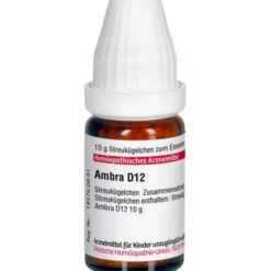 AMBRA D 12 Globuli 10 g