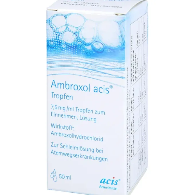 AMBROXOL acis Tropfen 50 ml