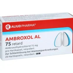 AMBROXOL AL 75 retard Retardkapseln 20 St