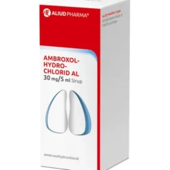 Ambroxolhydrochlorid AL 30 mg / 5 ml Sirup zur Erleichterung des Abhustens bei erkältungsbedingter Bronchitis (Schleimlöser) 100 ml