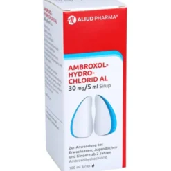 Ambroxolhydrochlorid AL 30 mg / 5 ml Sirup zur Erleichterung des Abhustens bei erkältungsbedingter Bronchitis (Schleimlöser) 100 ml