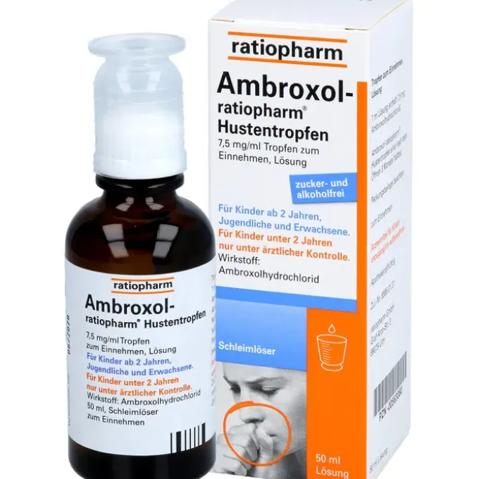 AMBROXOL-ratiopharm Hustentropfen 50 ml