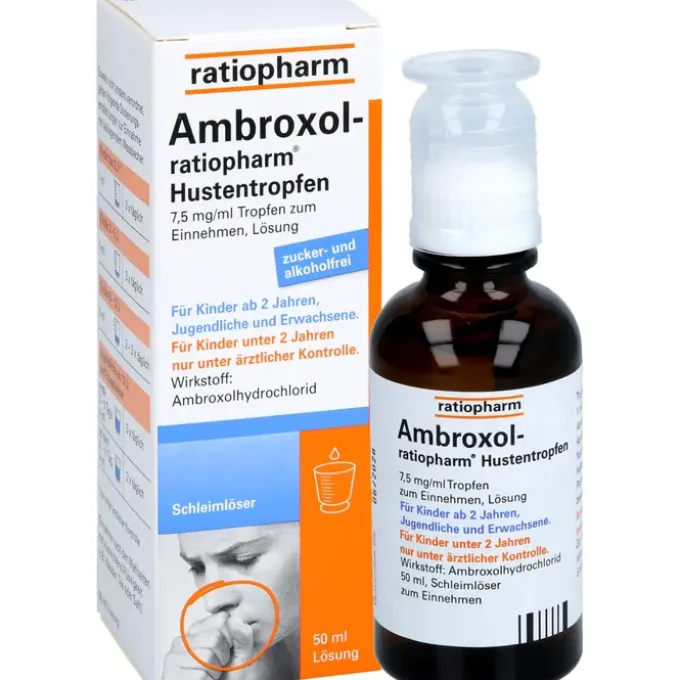 AMBROXOL-ratiopharm Hustentropfen 50 ml