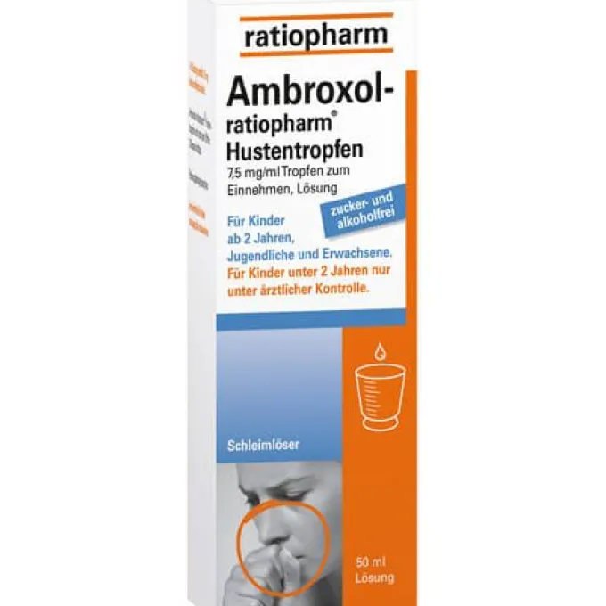 AMBROXOL-ratiopharm Hustentropfen 50 ml