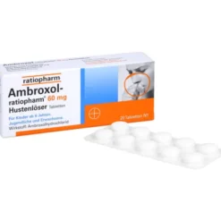 AMBROXOL-ratiopharm 60 mg Hustenlöser Tabletten 20 Stück