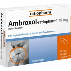 AMBROXOL-ratiopharm 75 mg Hustenlöser Retardkaps. 20 Stück