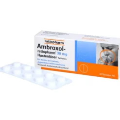 AMBROXOL-ratiopharm 30 mg Hustenlöser Tabletten 20 Stück