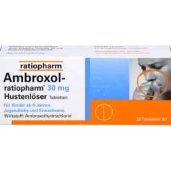 AMBROXOL-ratiopharm 30 mg Hustenlöser Tabletten 20 Stück