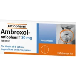AMBROXOL-ratiopharm 30 mg Hustenlöser Tabletten 20 Stück