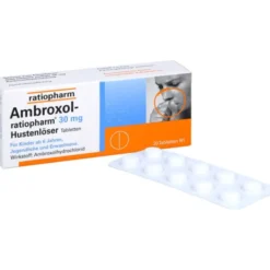 AMBROXOL-ratiopharm 30 mg Hustenlöser Tabletten 20 Stück