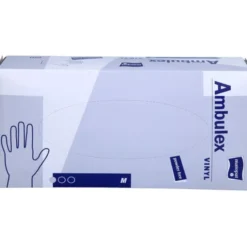 AMBULEX Vinyl Unt.Hands.unster.ungepud.M 100 St