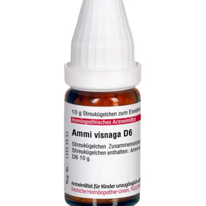AMMI VISNAGA D 6 Globuli 10 g