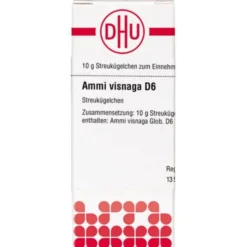 AMMI VISNAGA D 6 Globuli 10 g