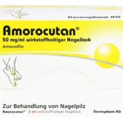 AMOROCUTAN 50 mg/ml wirkstoffhaltiger Nagellack 3 ml