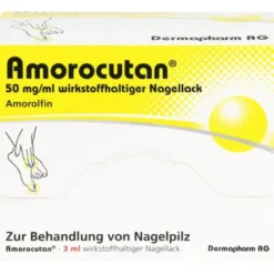 AMOROCUTAN 50 mg/ml wirkstoffhaltiger Nagellack 3 ml