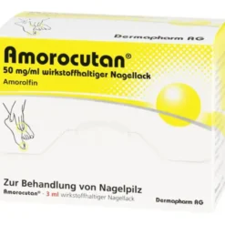 AMOROCUTAN 50 mg/ml wirkstoffhaltiger Nagellack 3 ml