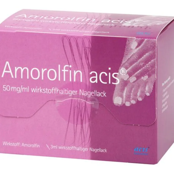 AMOROLFIN acis 50 mg/ml wirkstoffhalt.Nagellack 3 ml