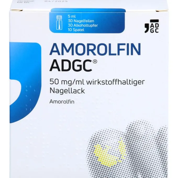 AMOROLFIN ADGC 50 mg/ml wirkstoffhalt.Nagellack 5 ml