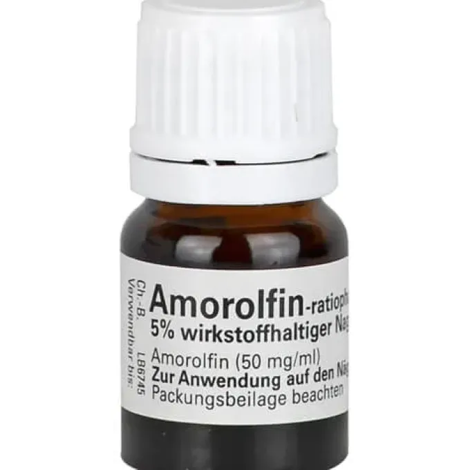 AMOROLFIN-ratiopharm 5% wirkstoffhalt.Nagellack 5 ml