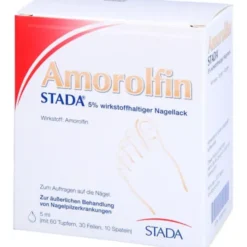 AMOROLFIN STADA 5% wirkstoffhaltiger Nagellack 5 ml