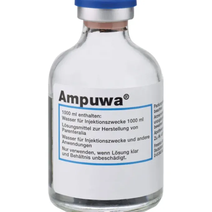 AMPUWA Glasflasche Injektions-/Infusionslösung 10X250 ml